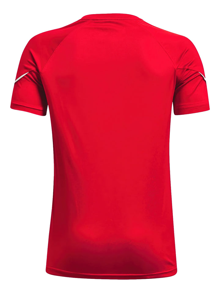 Playera Under Armour Golazo 3.0 Rojo y Blanco para Niño