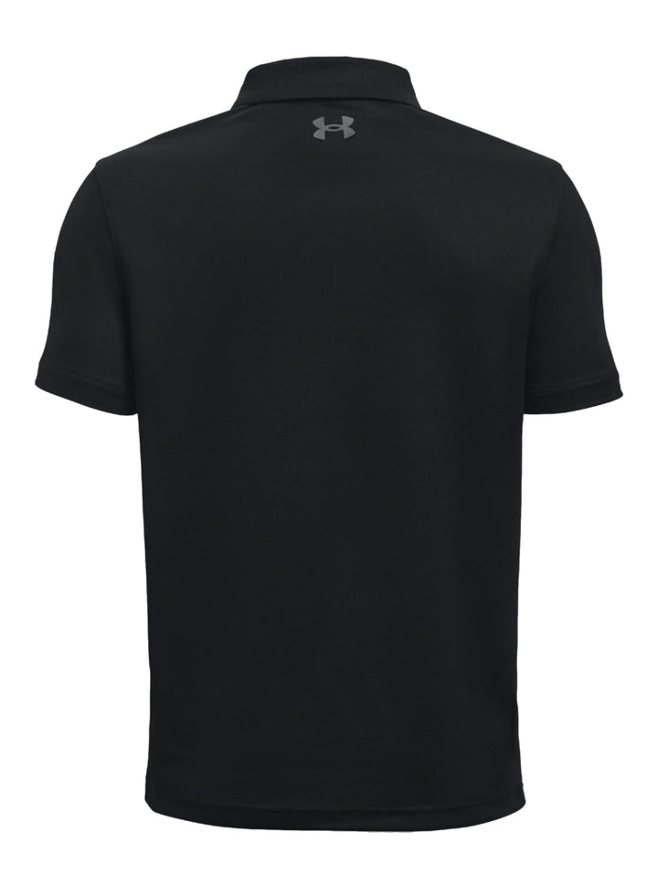 Playera Polo Under Armour Performance Negro para Nino
