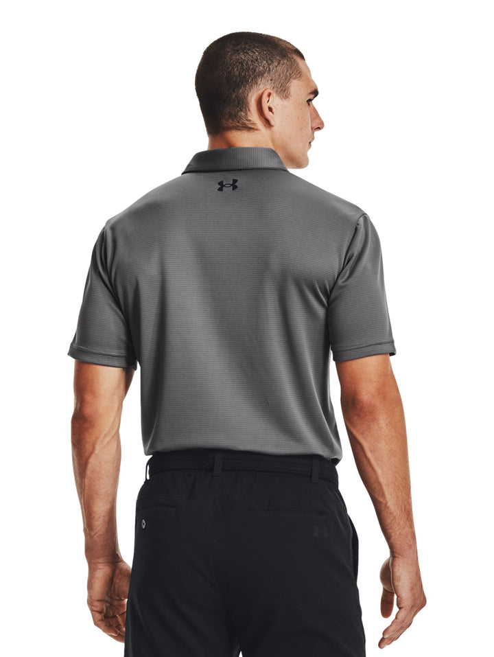 Playera Polo Under Armour Tech Gris para Hombre