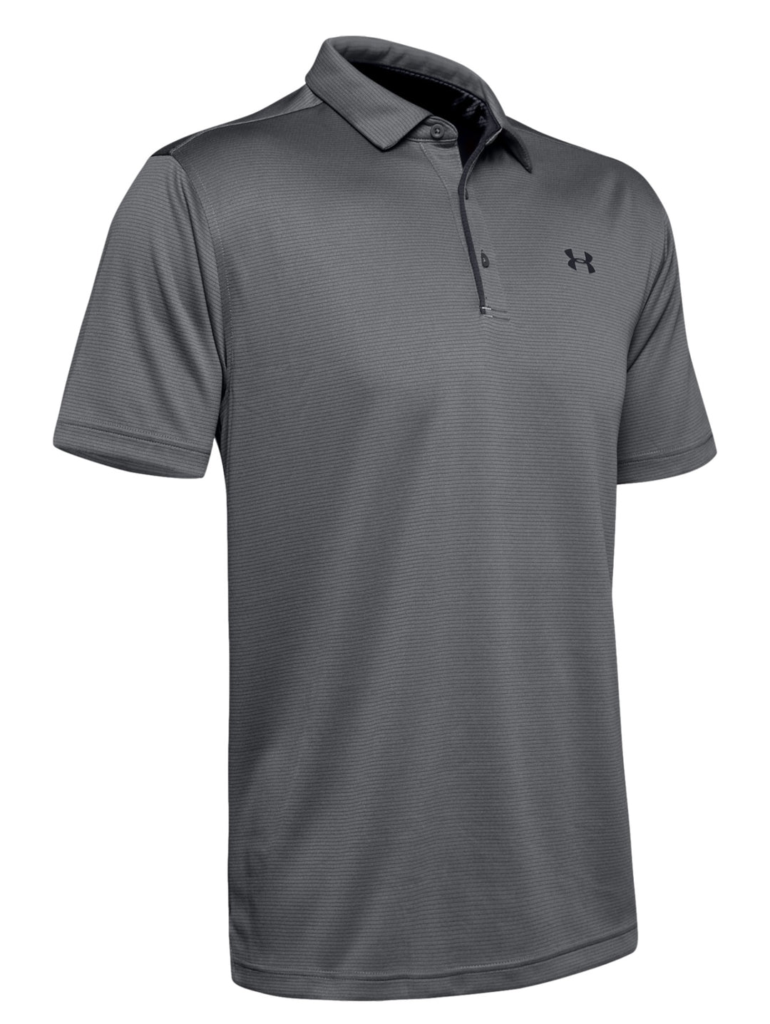 Playera Polo Under Armour Tech Gris para Hombre