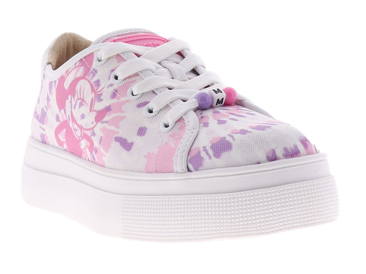 Tenis W Capsule Blanco y Rosa para Mujer