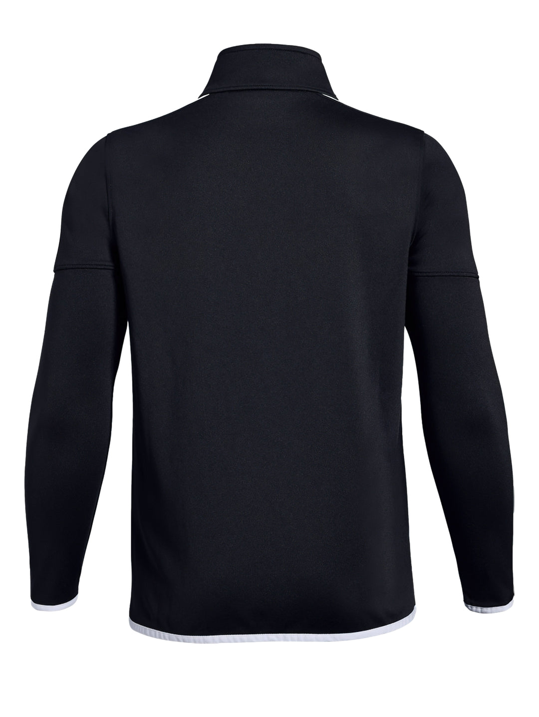 Chamarra Under Armour Rival Knit Negro y Blanco para Nino