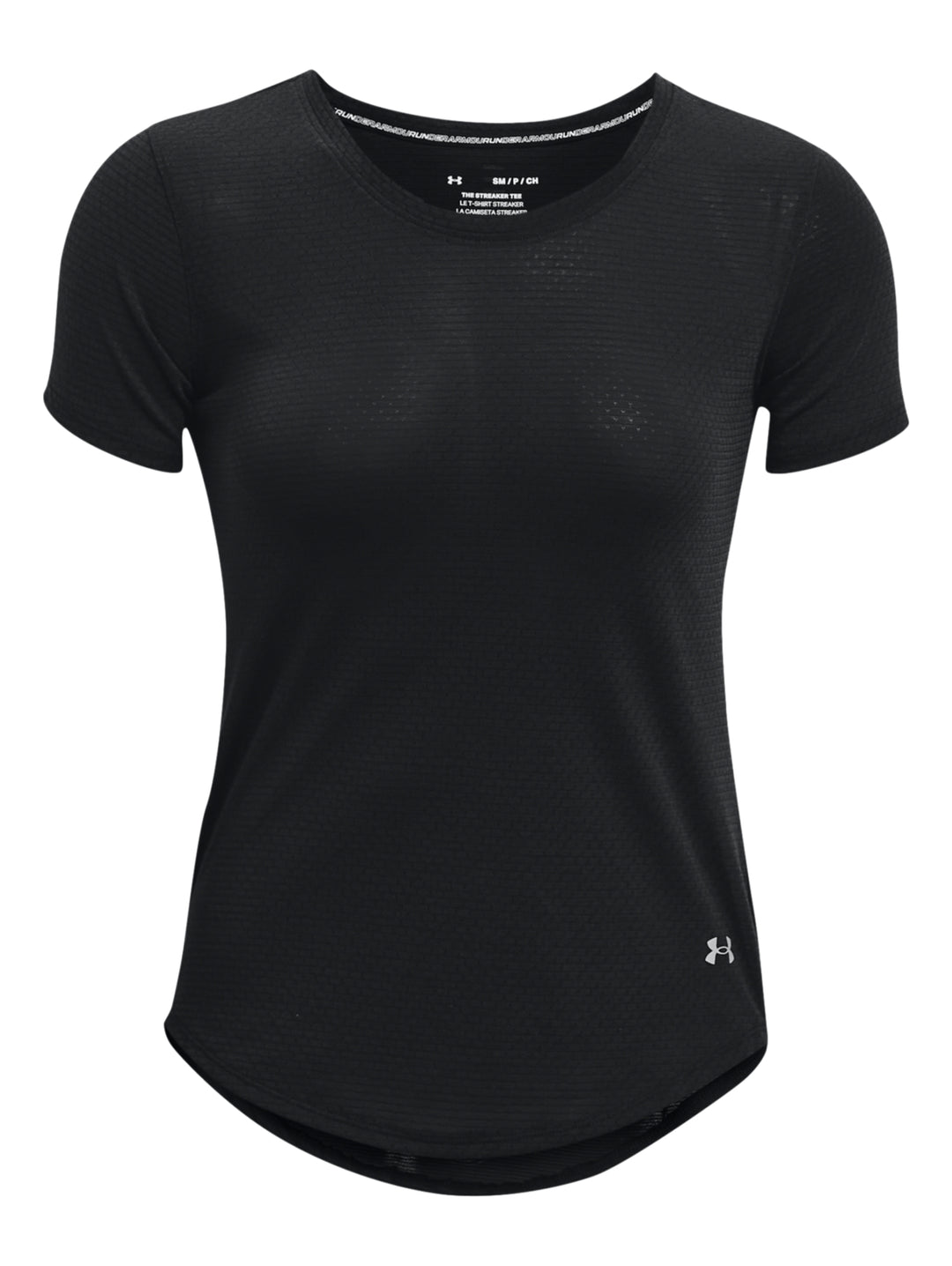 Playera Under Armour UA Streaker Negro para Mujer