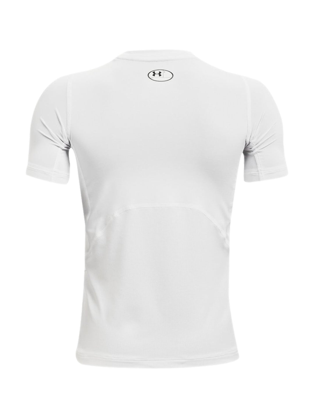 Playera Under Armour UA HG SS Blanca para Nino