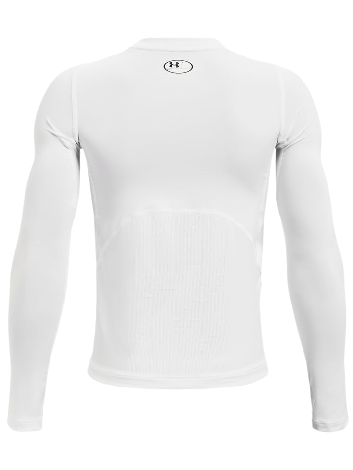 Under Armour Playera Manga Larga Blanca para Nino