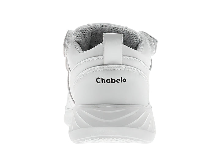 Zapato deportivo escolar color blanco para niño o niña de la marca Chabelo.