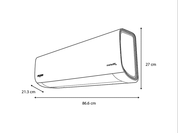 Aire Acondicionado Frikko Inverter Solo Frío Blanco