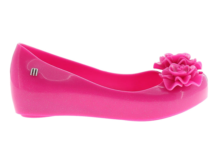Sandalias Mini Melissa Rosa Oscuro para Niña