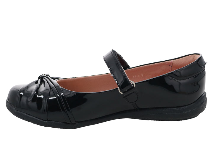 Zapatos VAVITO de Charol Negro para Niña
