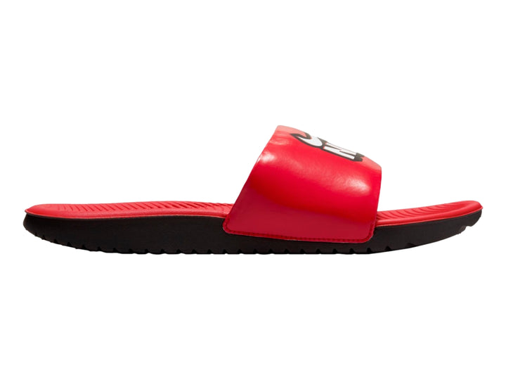 Sandalias Nike Kawa Slide Fun Rojo y Blanco para Nino