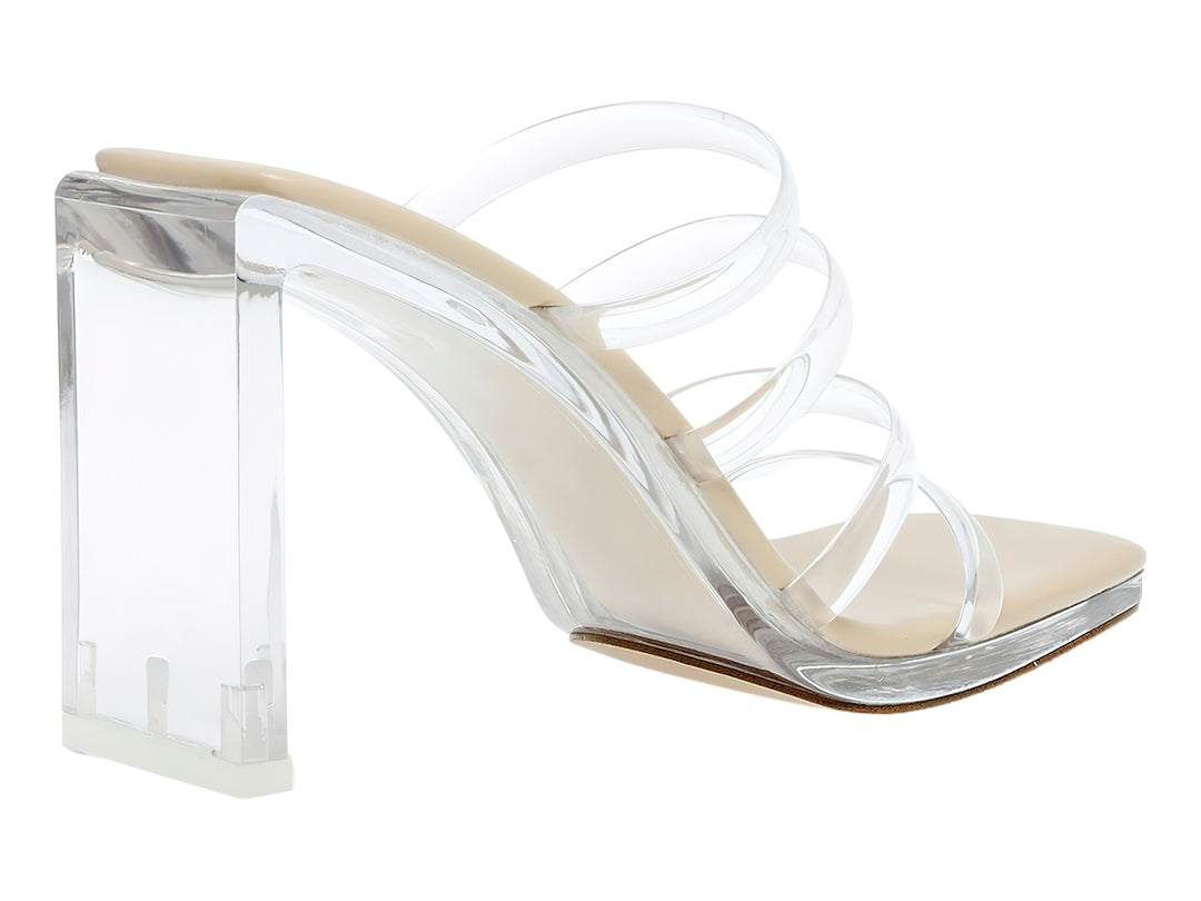 Zapatillas Steve Madden Lucite Transparentes para Mujer