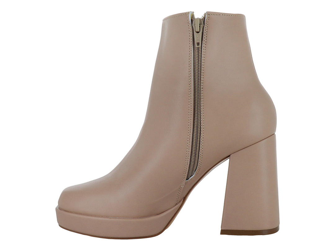 Botines Casuales Lady Paulina Color Beige para Mujer