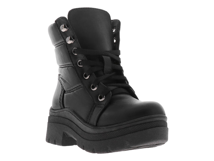 Botas Combat Nomadas Negro para Niña