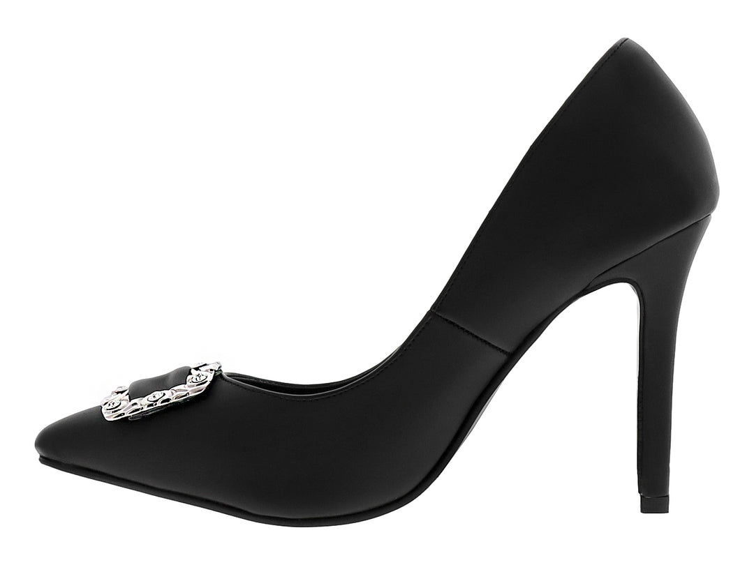 Zapatillas Stiletto OYYI Negro para Mujer