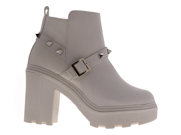 Botines Casuales Luna Rosa Color Gris para Mujer