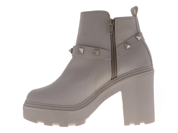 Botines Casuales Luna Rosa Color Gris para Mujer