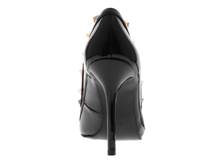 Zapatillas de Tacón Senties Negro Charol
