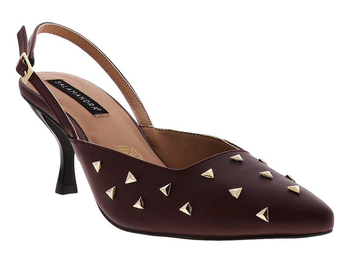 Zapatillas Salamandra Color Vino para Mujer