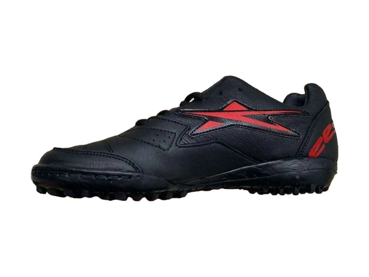 Tenis de Fútbol EESCORD Turf Negro-Rojo para Hombre