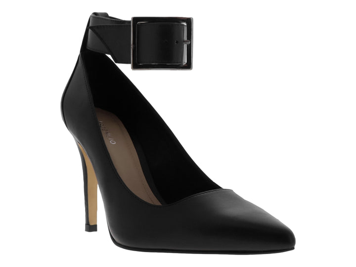 Zapatillas Tacón Ascencio Negro para Mujer