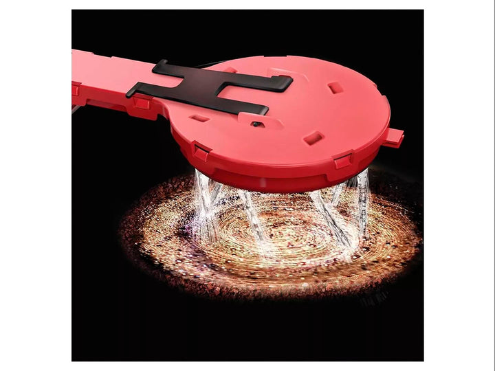 Cafetera Black and Decker color negro con jarra de vidrio transparente llena de café.