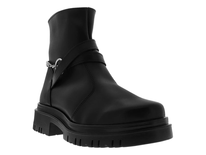 Botines Casuales Green Love Negro Napa