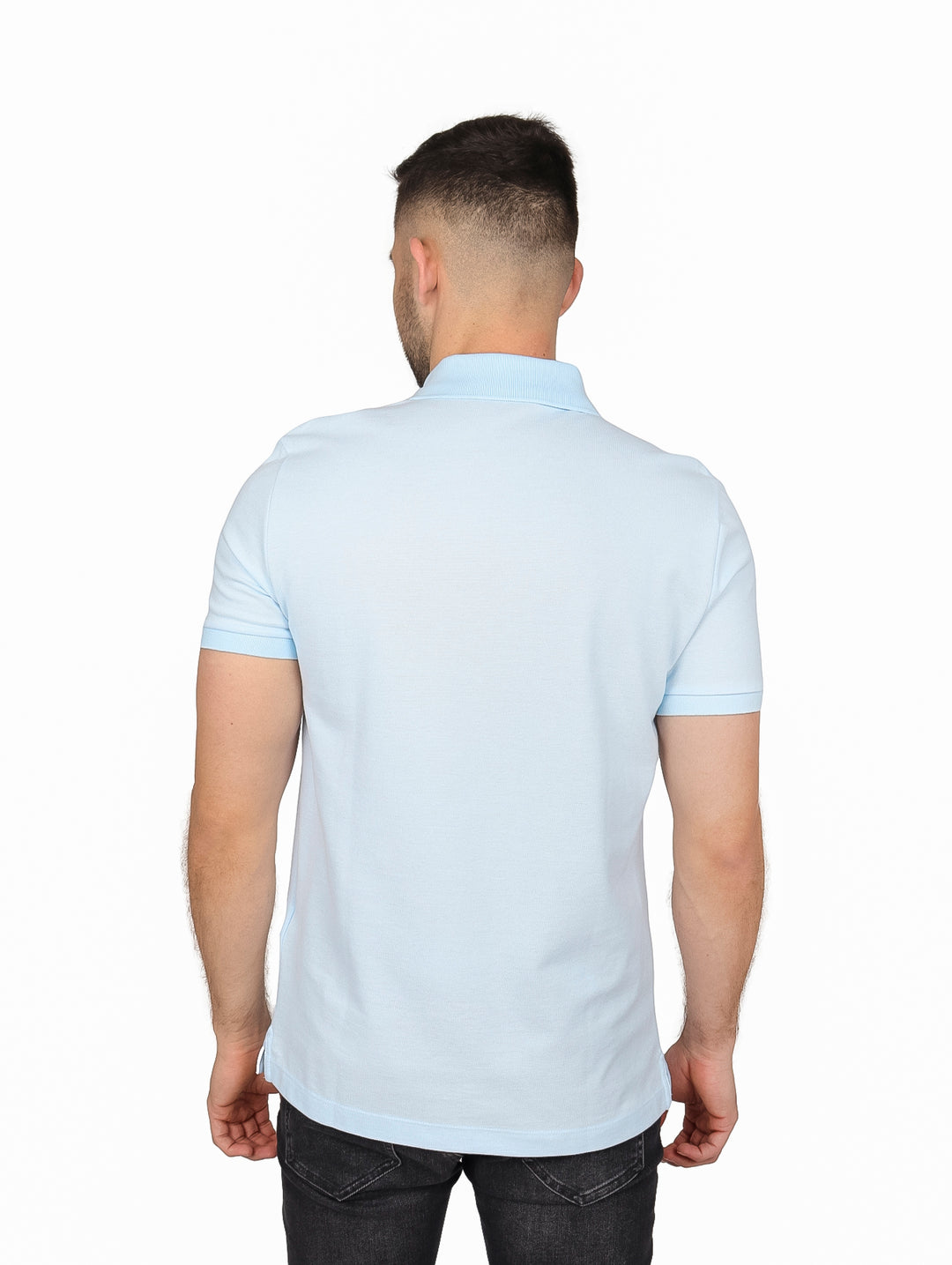 Playera Polo Lacoste Azul Celeste para Hombre