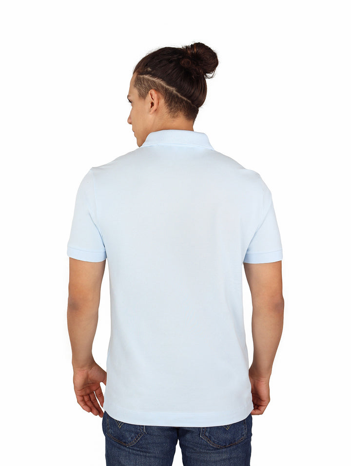 Playera Polo Lacoste Azul Cielo para Hombre