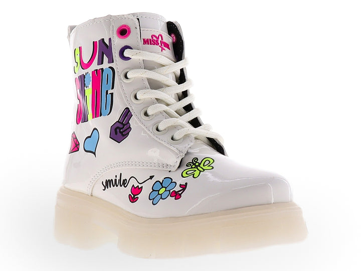 Botas Miss Pink Color Latte para Niña
