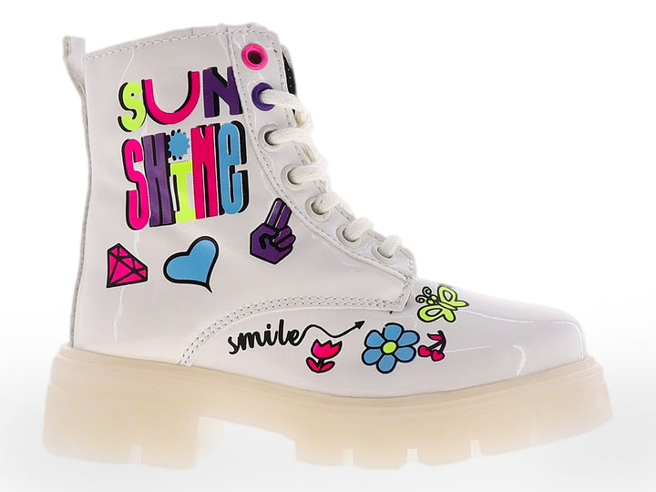 Botas Miss Pink Color Latte para Niña