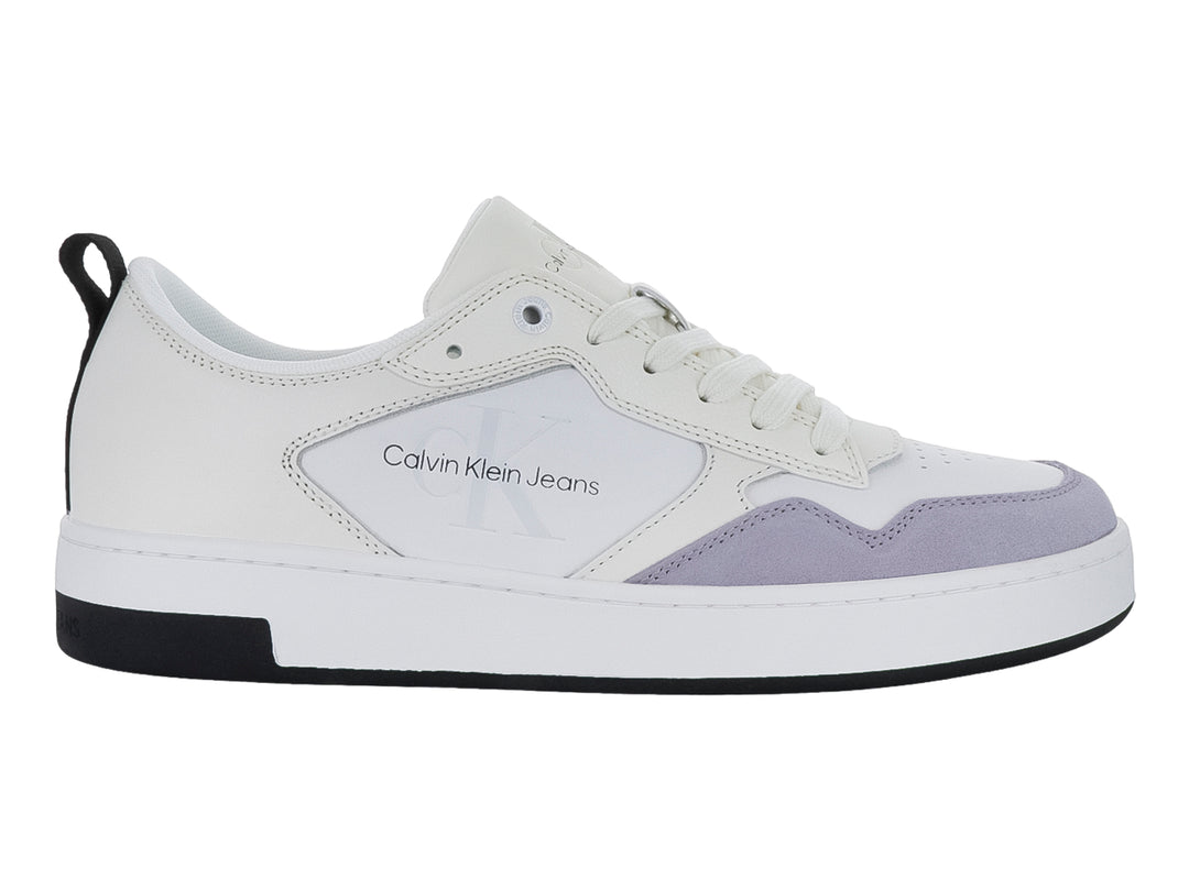 Tenis Calvin Klein Marfil y Gris para Hombre