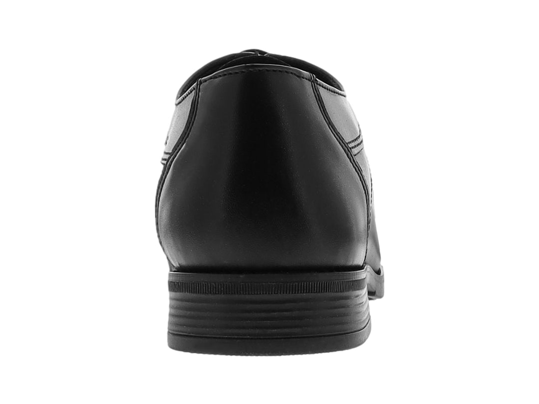 Zapato formal para Hombre en color negro con cordones y acabado brillante.