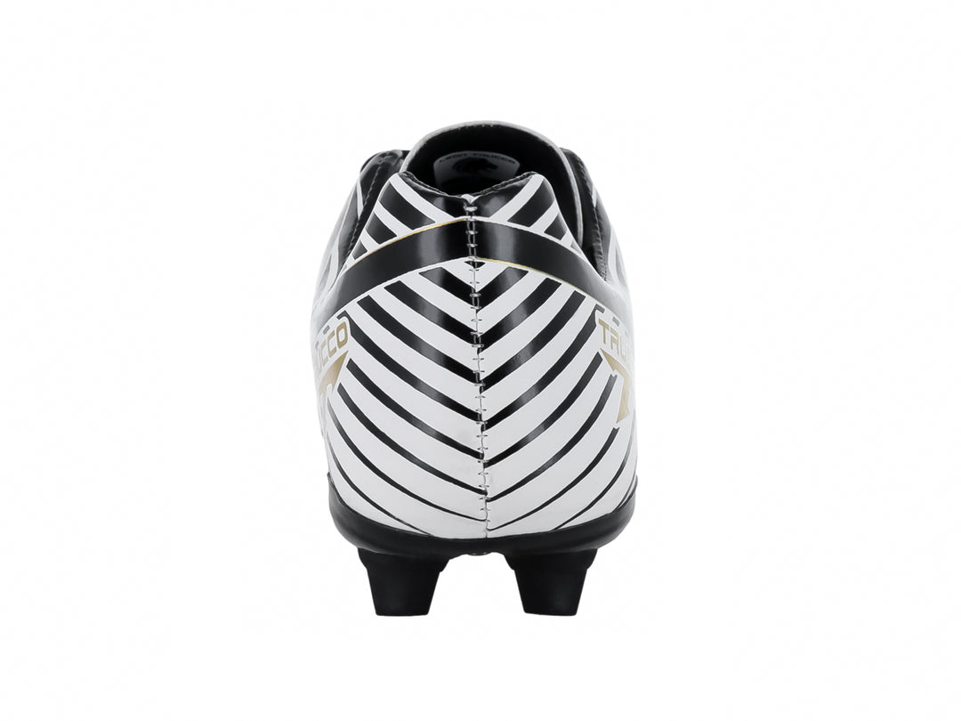 Tenis de Fútbol Leon Trucco Blanco, Oro y Negro