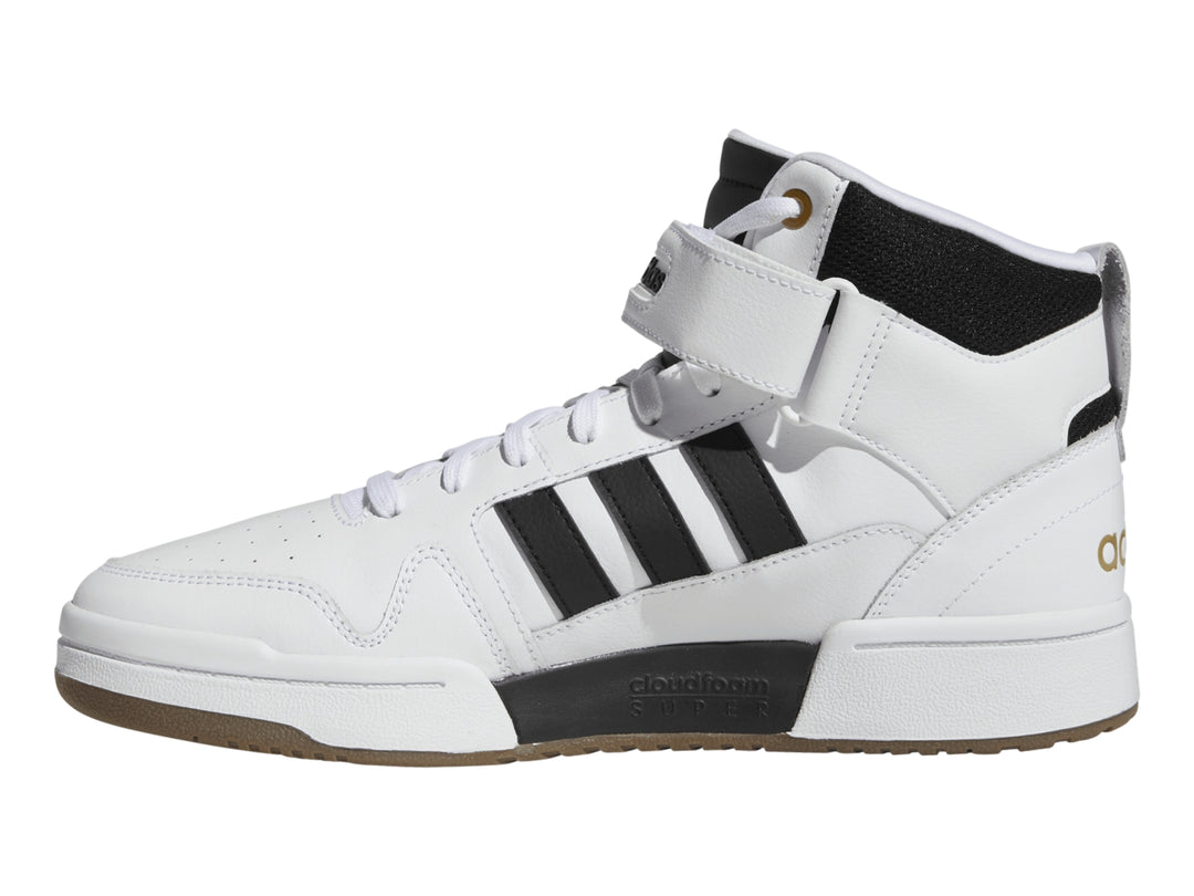 Tenis Adidas Postmove Mid Blanco y Negro para Hombre