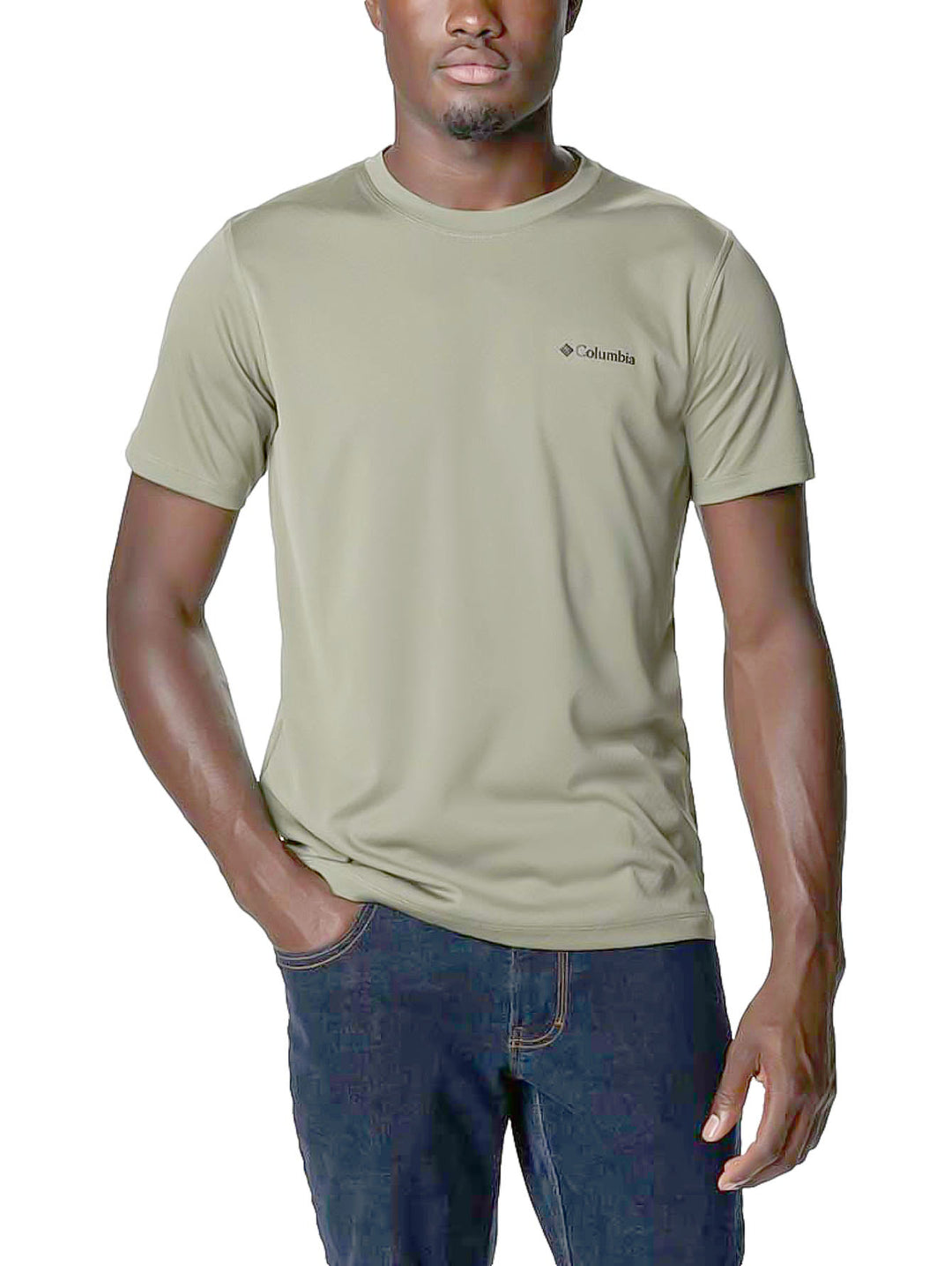 Playera Columbia Zero Rules Verde Piedra para Hombre