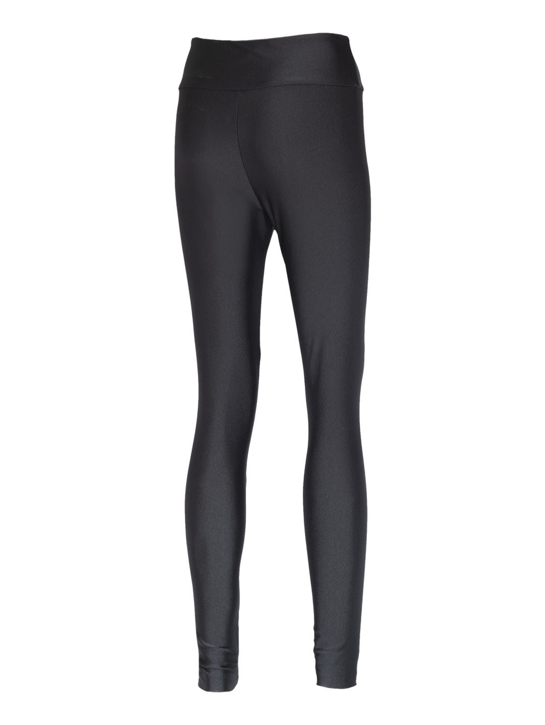 Leggings deportivos Adidas color negro con logotipo blanco en la cadera, diseño ajustado y cintura elástica.