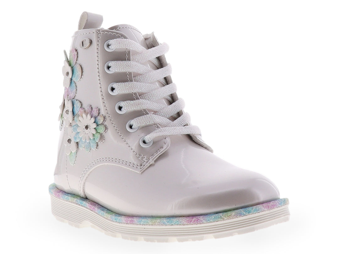 Botas Coqueta Color Perla para Niña