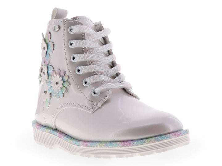Botas Coqueta Color Perla para Niña