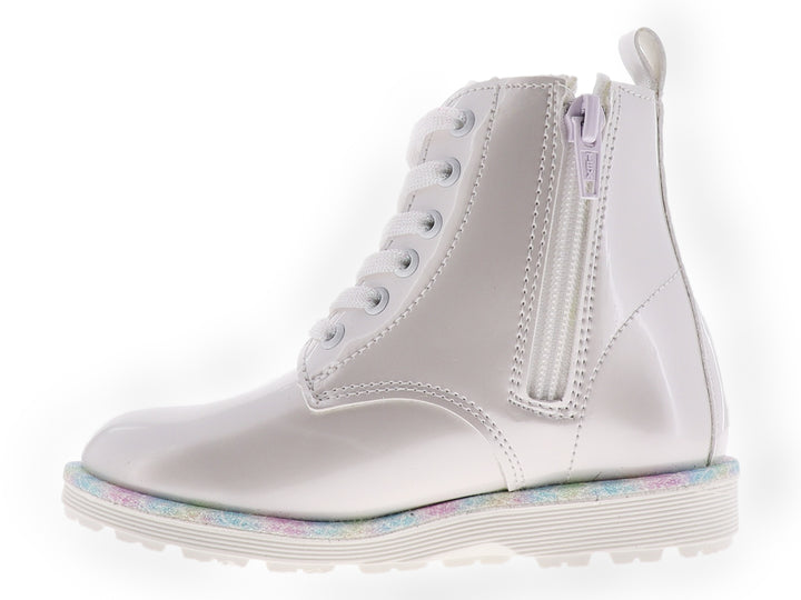 Botas Coqueta Color Perla para Niña