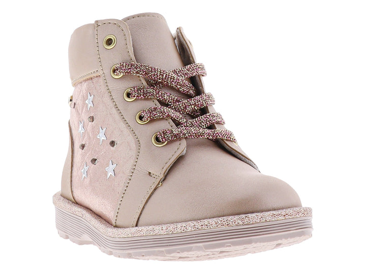 Botas Coqueta Oro Rosado para Niña