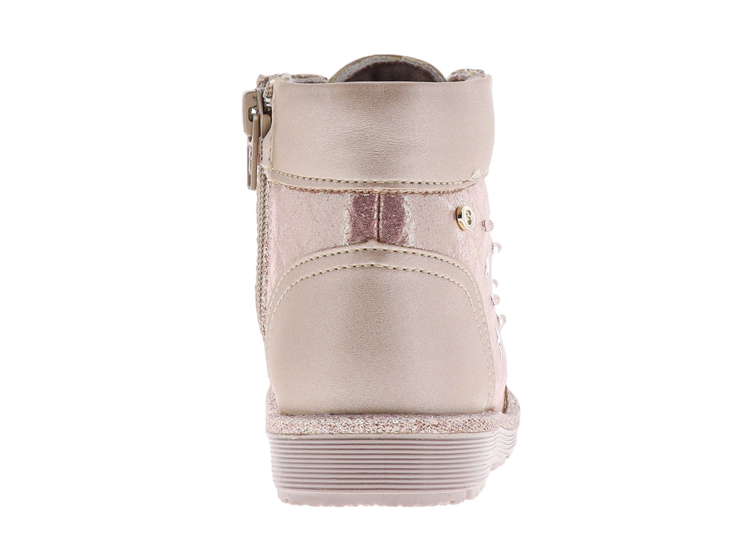 Botas Coqueta Oro Rosado para Niña