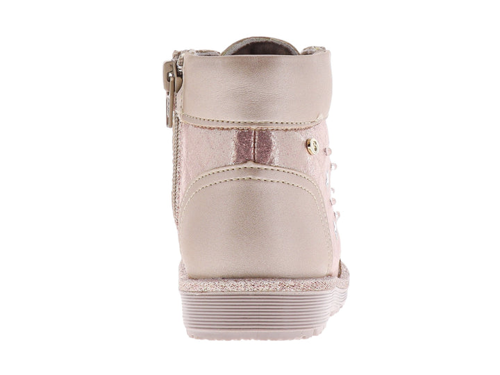 Botas Coqueta Oro Rosado para Niña