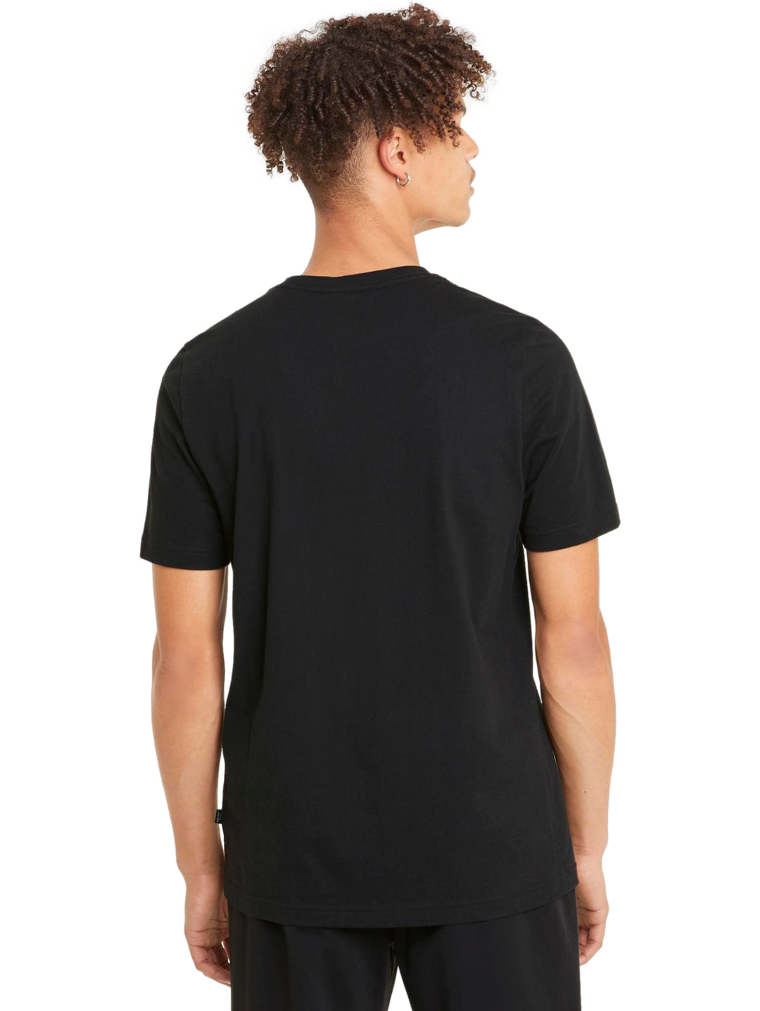 Playera PUMA Ess Logo Negro para Hombre