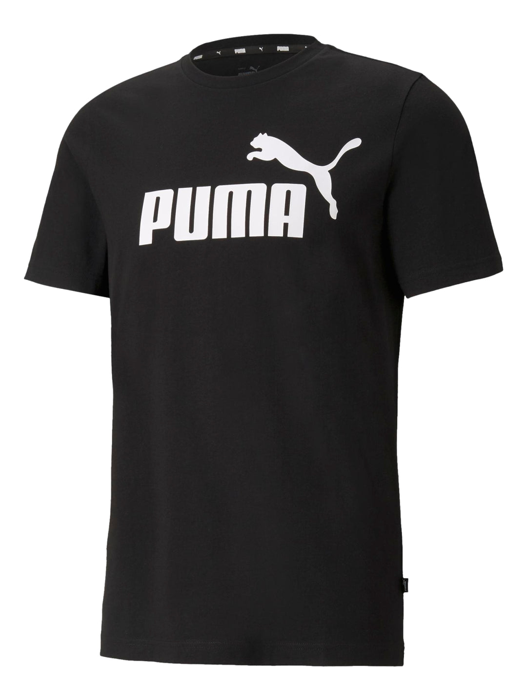 Playera PUMA Ess Logo Negro para Hombre
