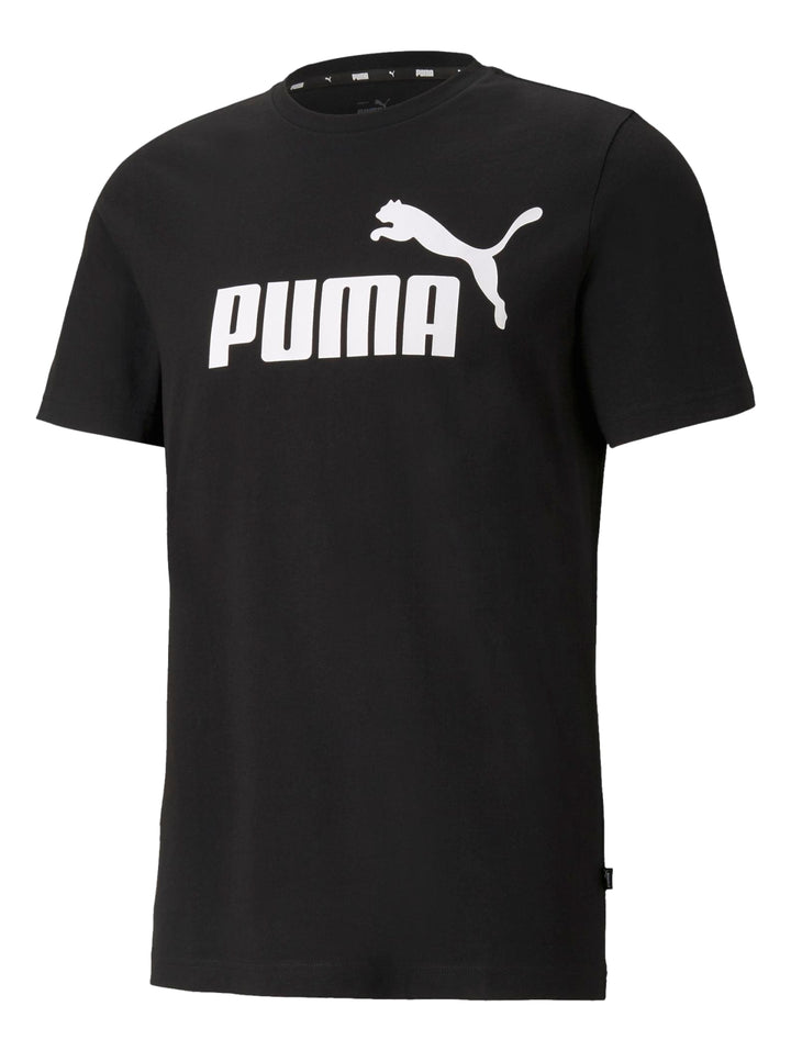 Playera PUMA Ess Logo Negro para Hombre