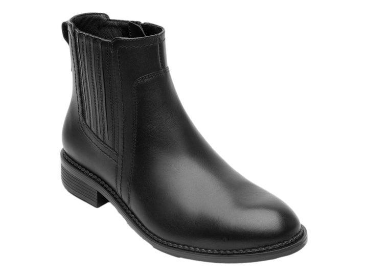 Botines Flexi Negros de Cuero para Mujer