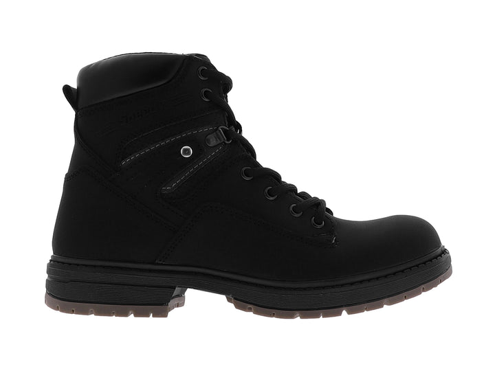 Botas Romanos modelo Duty en color negro, con agujetas y suela resistente.