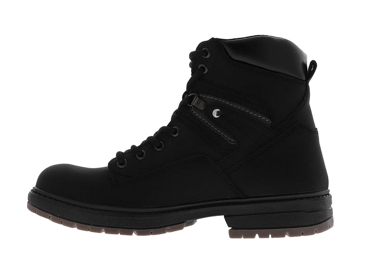 Botas Romanos modelo Duty en color negro, con agujetas y suela resistente.