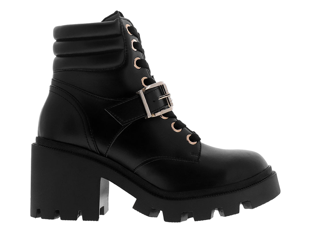 Botines Combat Westies Negro para Mujer