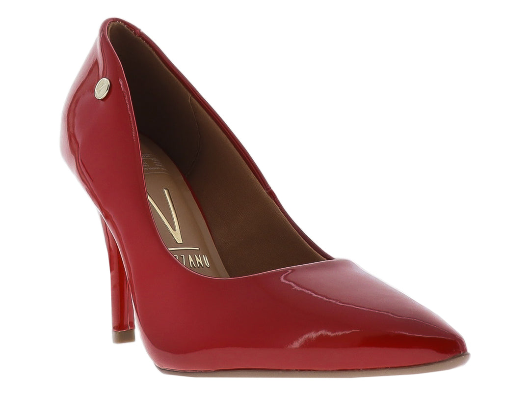 Zapatos de Tacón Vizzano Rojo Charol para Mujer